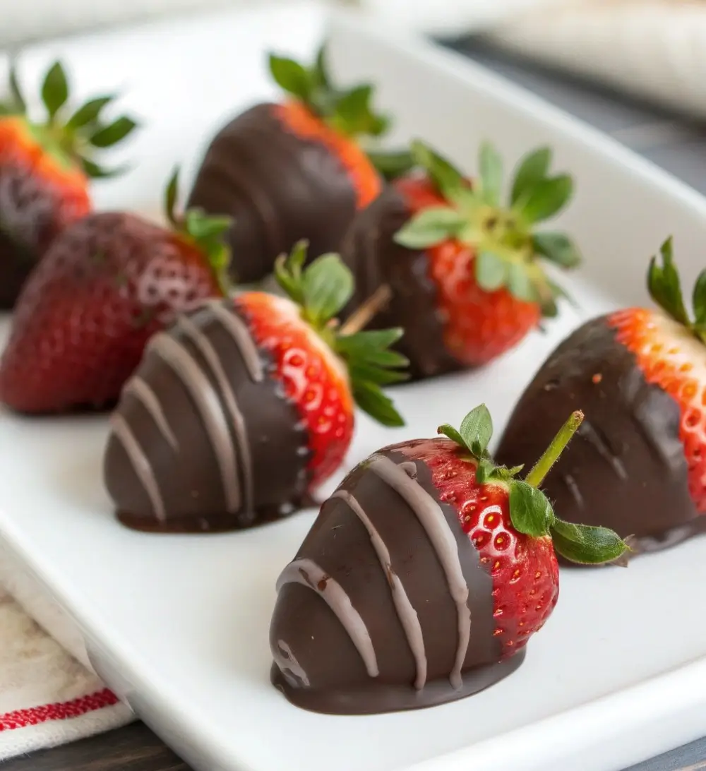Chocolate Covered Strawberries for Weekend Treats