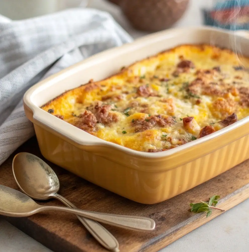 Cozy Breakfast Casserole for Cold Mornings