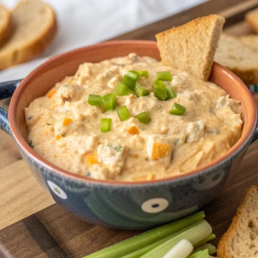 Buffalo Chicken Dip That Feeds a Crowd Easily