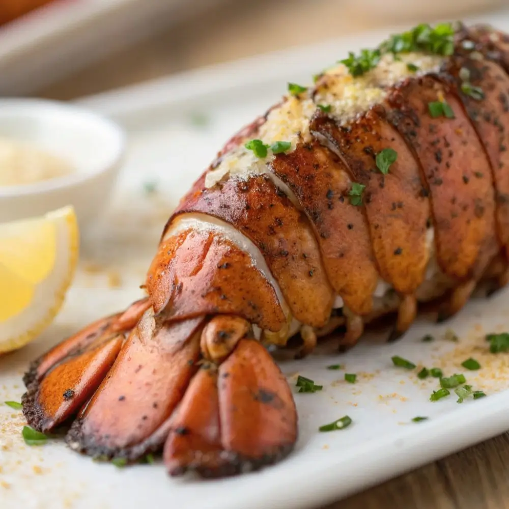 Lobster Tail with Simple Seasoning