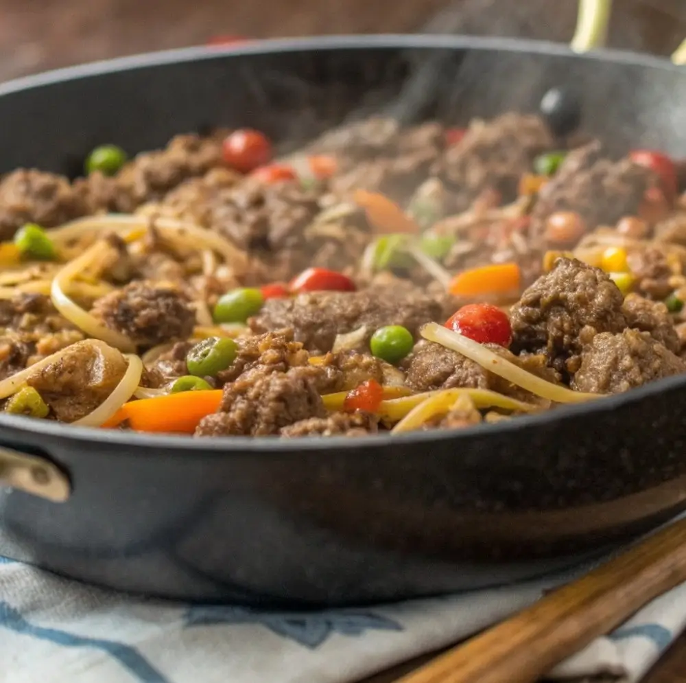 Ground Beef Dinners Made in One Pan