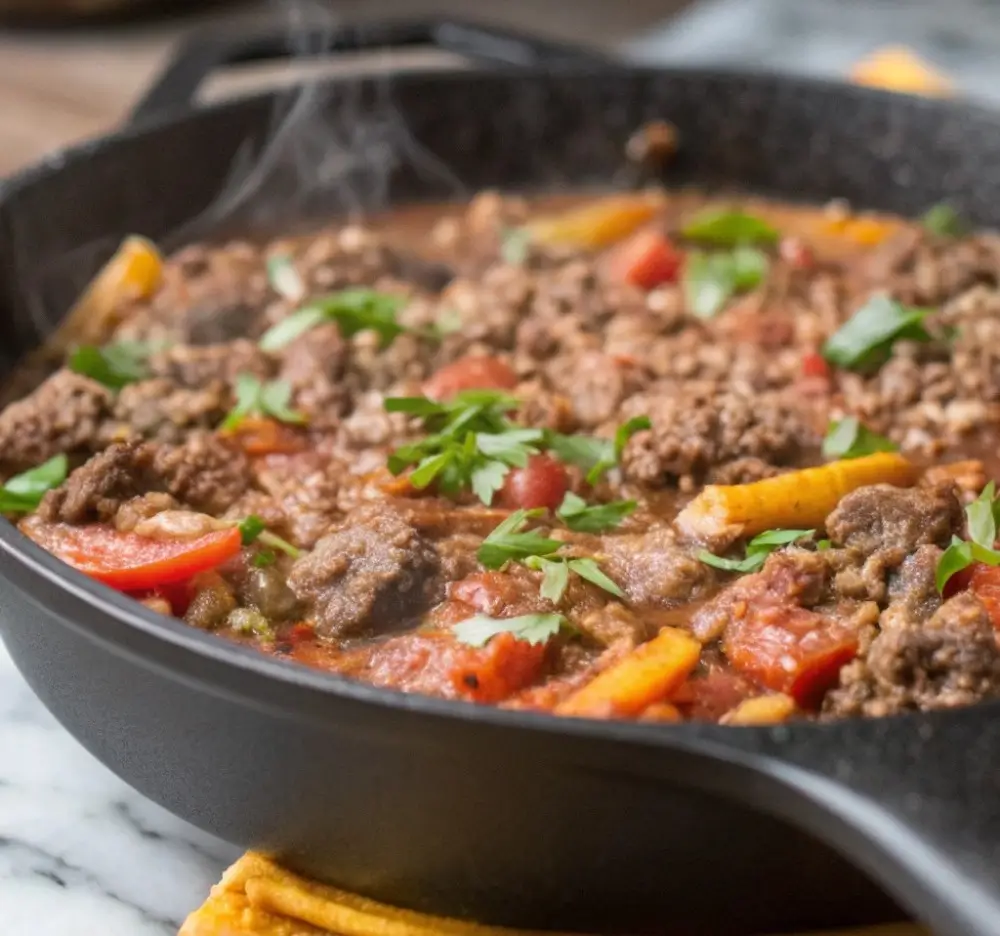 One-Skillet Ground Beef Dinner Ideas