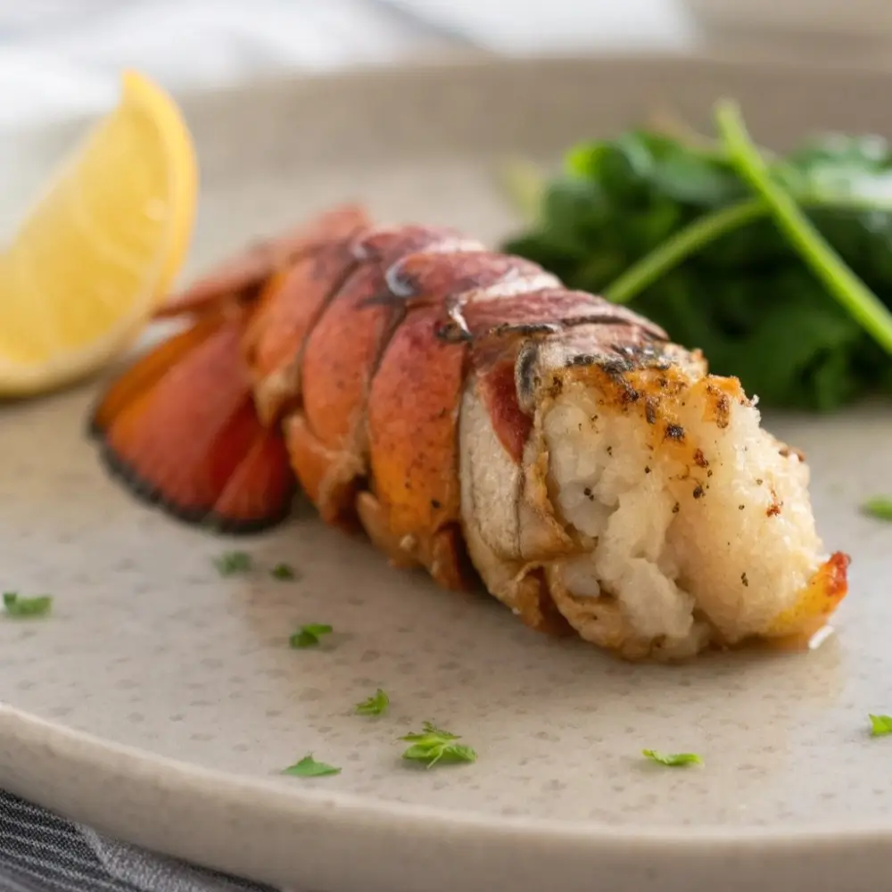 Juicy Lobster Tail with Minimal Ingredients