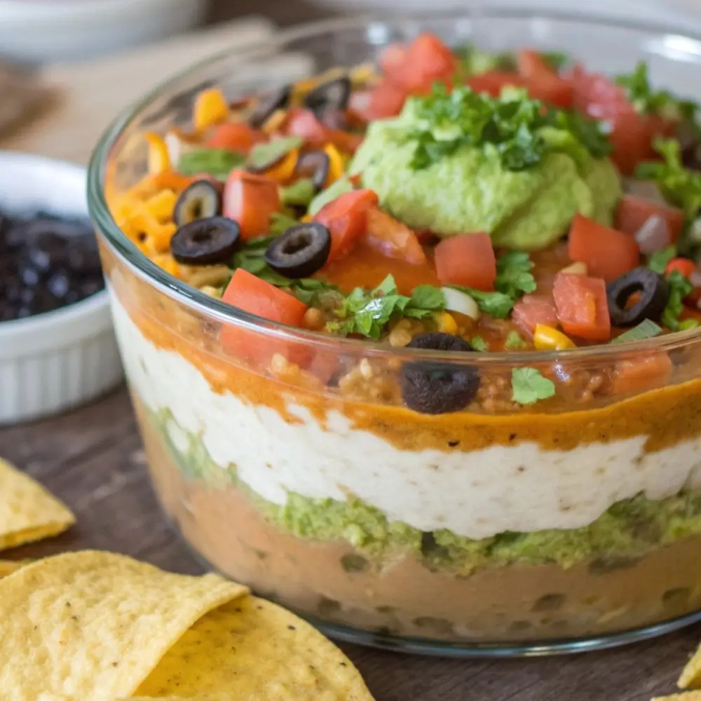 7 Layer Dip That Holds Its Layers