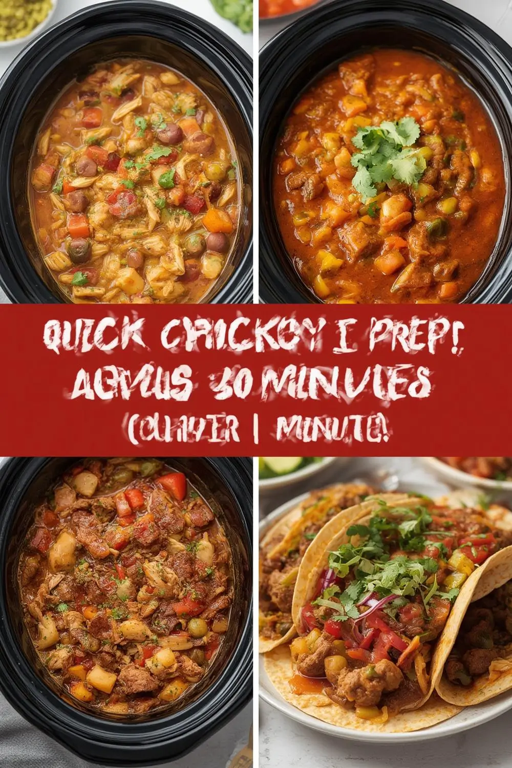 30-Minute Crockpot Dinners: Easy & Delicious!