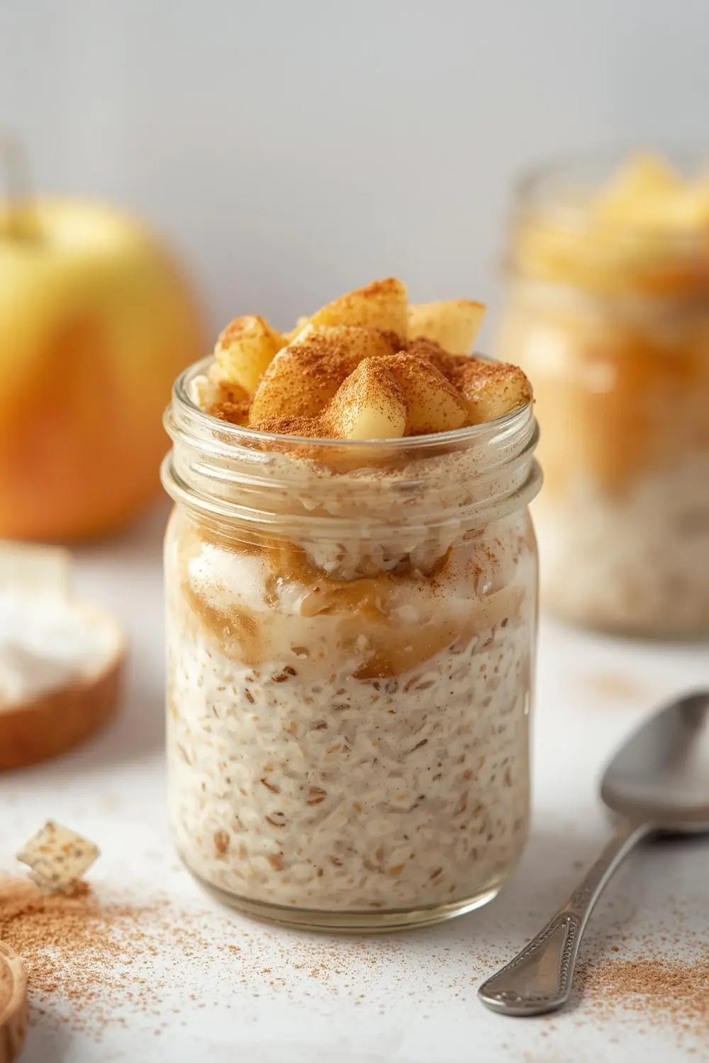 Easy Apple Pie Overnight Oats