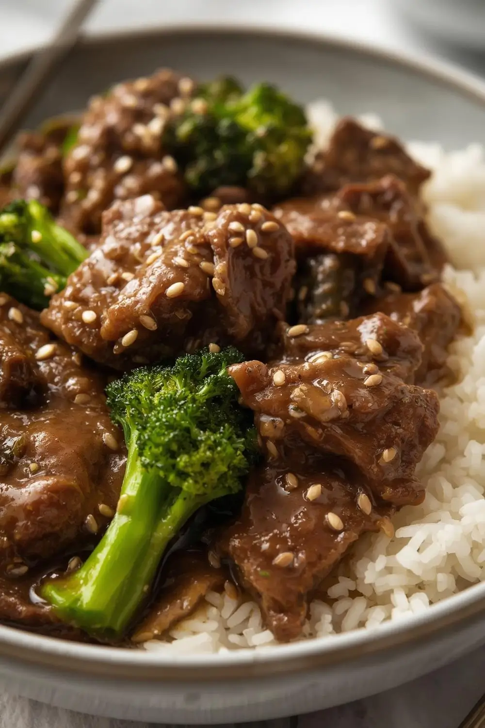 Easy Slow Cooker Beef & Broccoli (Better Than Takeout!)