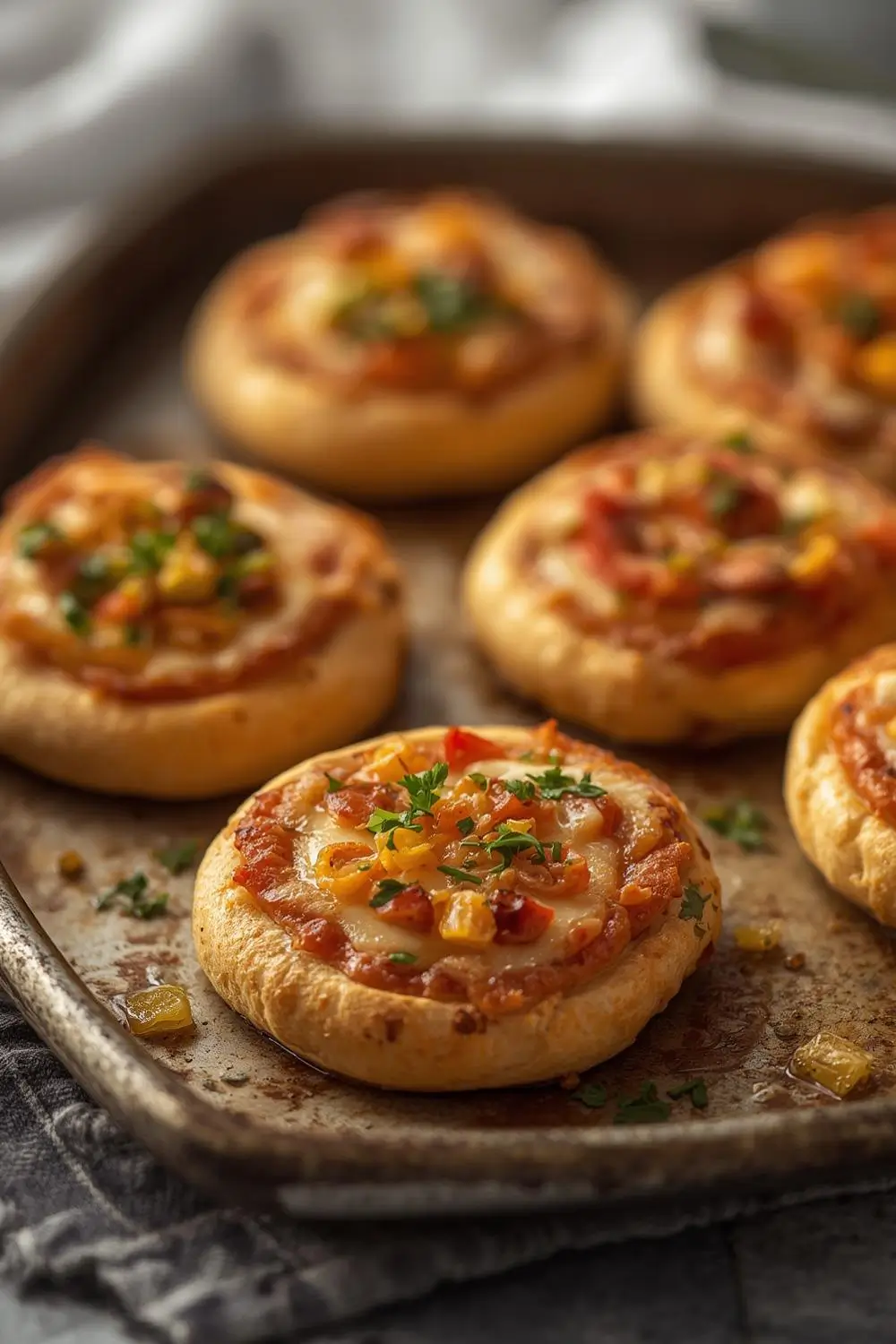 Easy Sourdough Discard Pizza Bites: Quick & Crispy Snack!