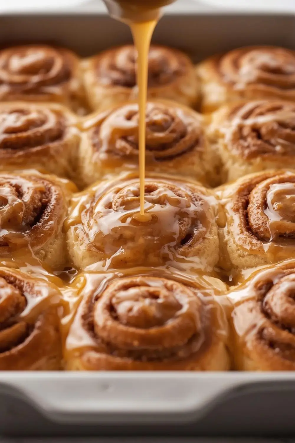 Fluffy Cinnamon Rolls with Brown Butter Glaze