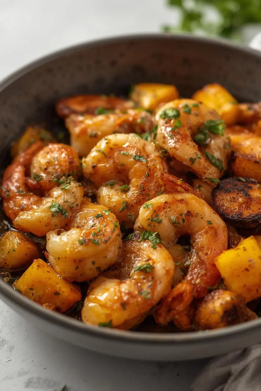 Garlic Butter Shrimp & Veggie Bowl – Quick & Easy Weeknight Meal