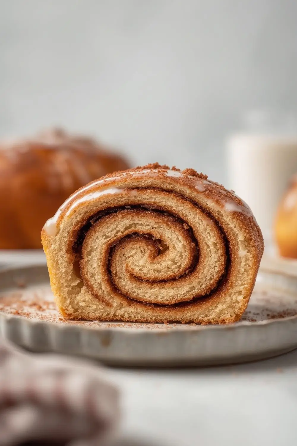 Thick Swirl Cinnamon Rolls Bakery Style
