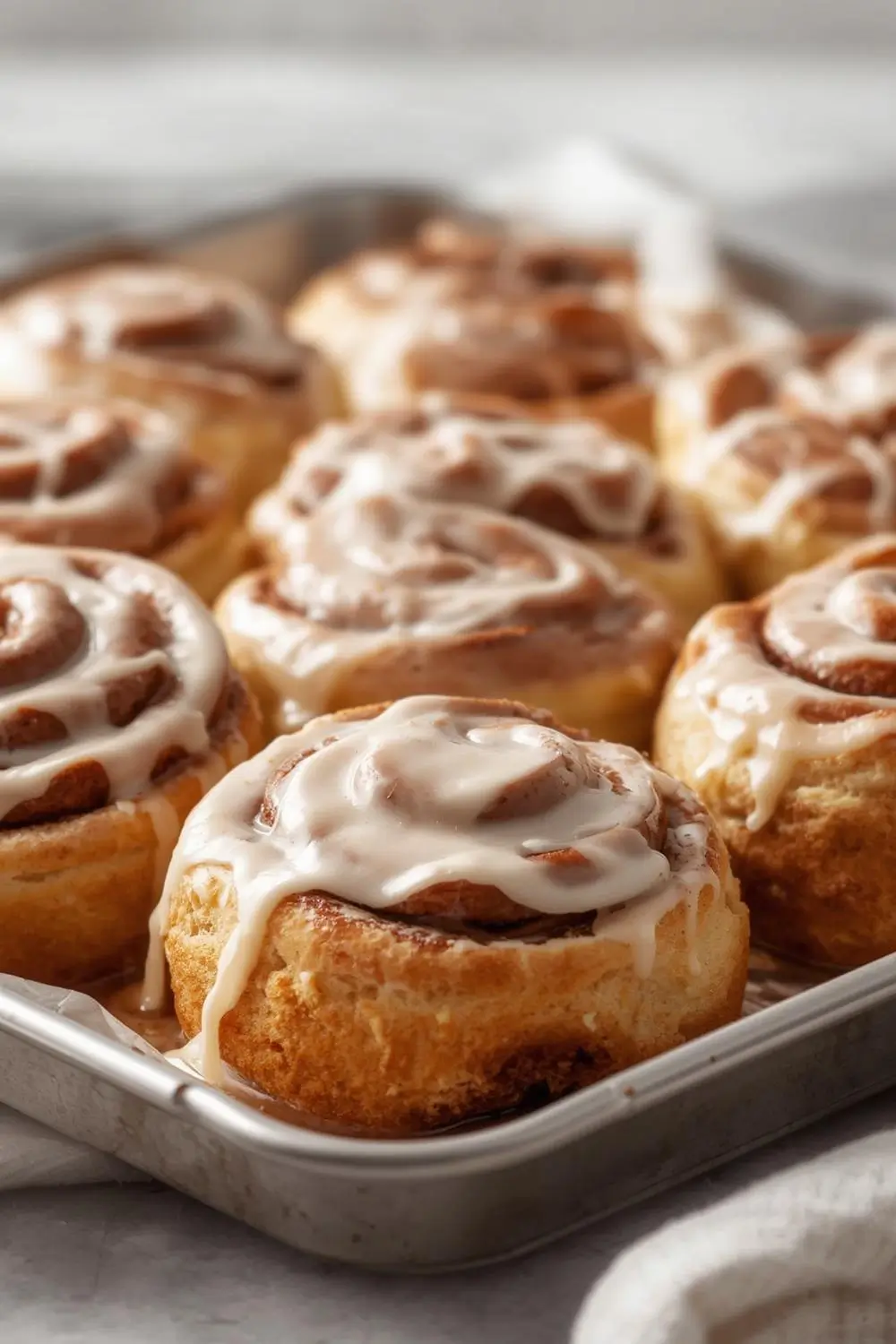 Bakery Style Giant Cinnamon Rolls Homemade