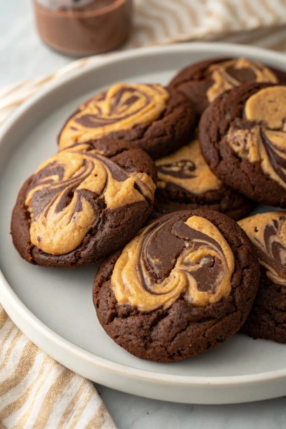 Easy Brownie Mix Peanut Butter Cookies Recipe