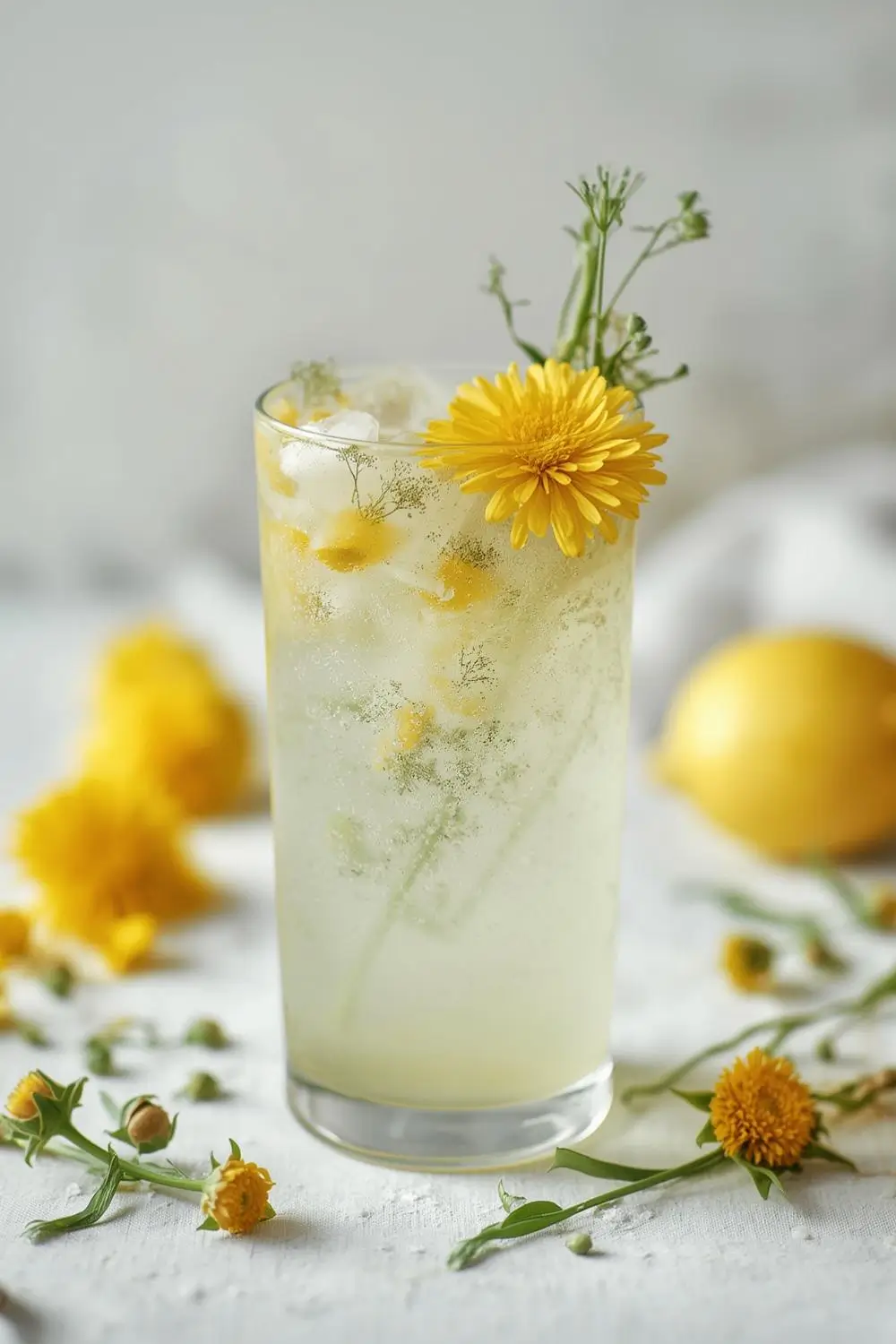 Dandelion Flower Lemonade: A Refreshing Spring Drink Recipe