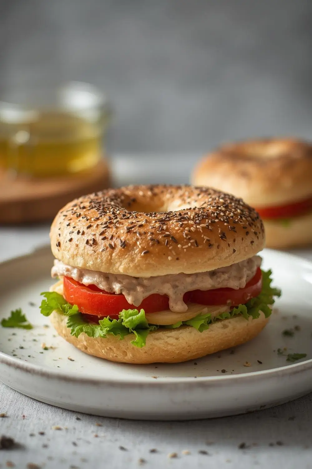 Easy Homemade Sourdough Discard Sandwich Bagels