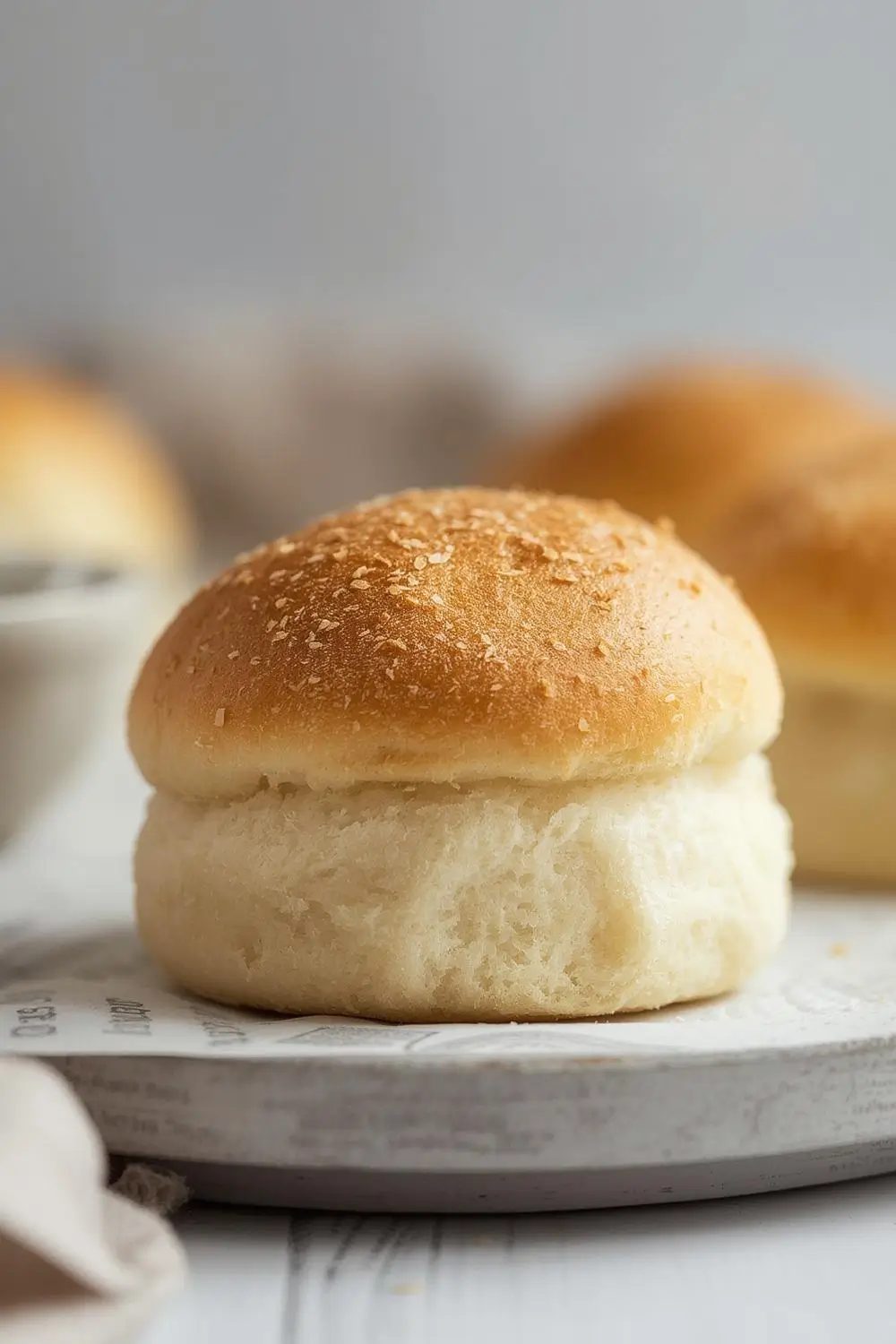 Easy Homemade Sourdough Discard Soft Sandwich Rolls