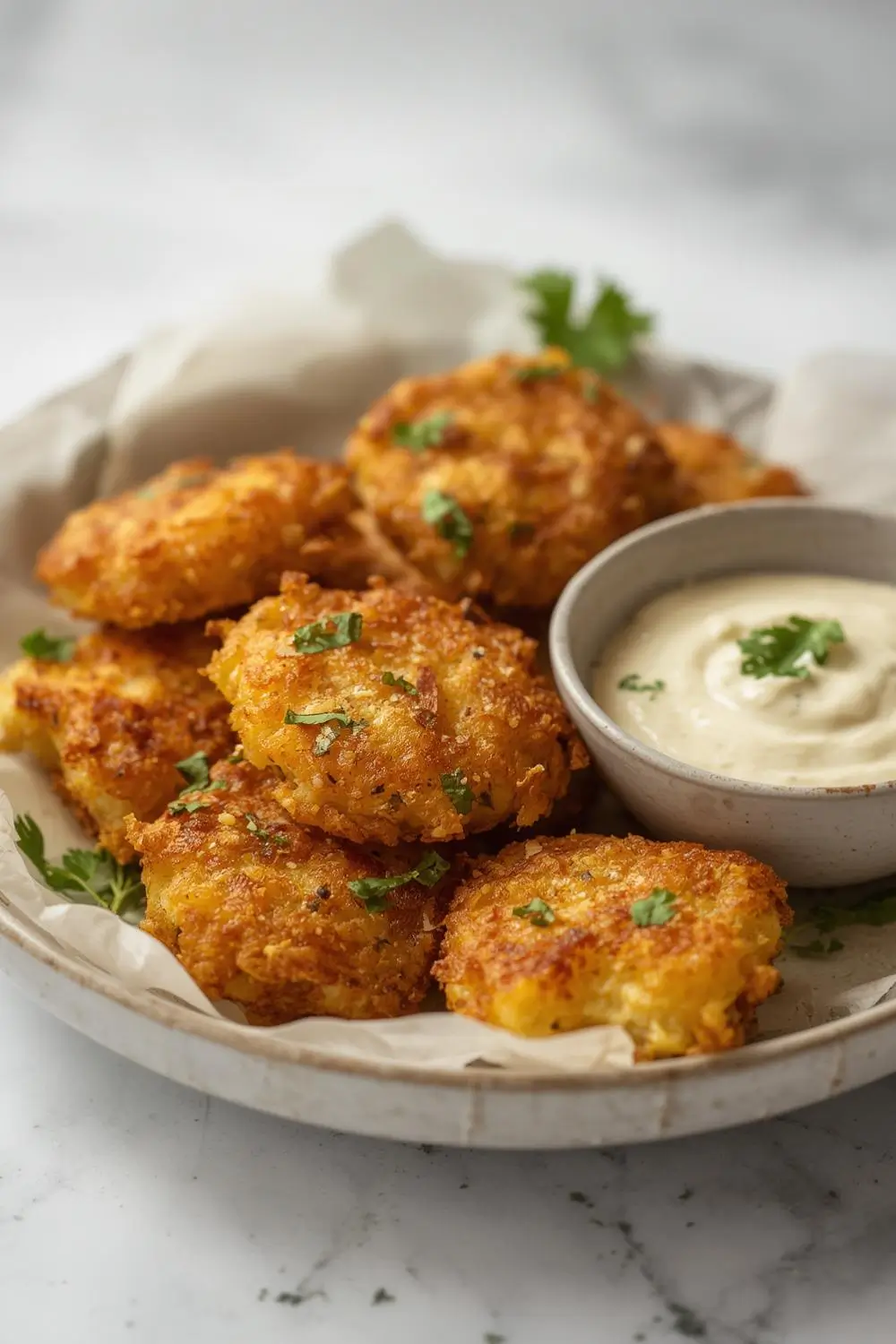 Golden& Crispy Dandelion Flower Fritters