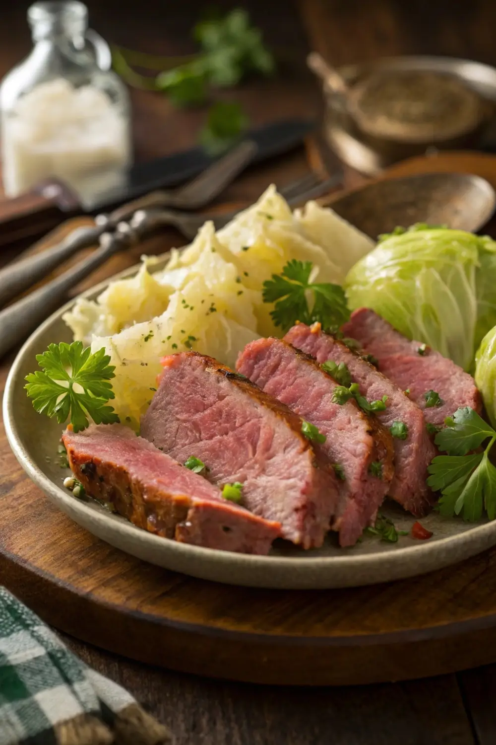 Homemade Corned Beef Cabbage Comfort Meal