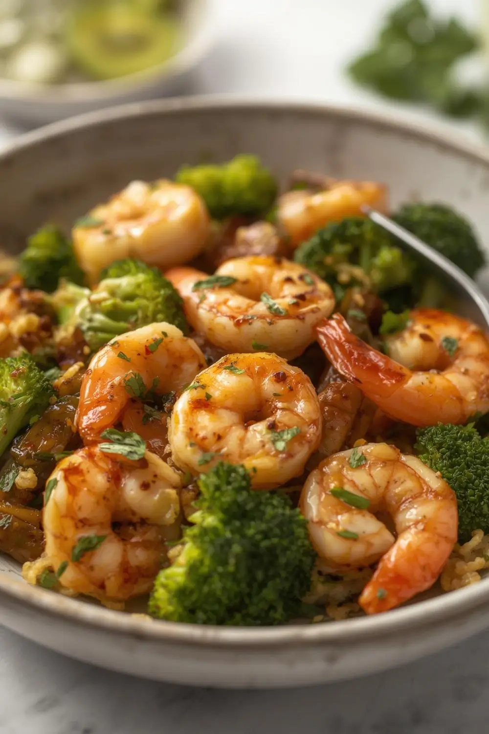 Quick & Easy Shrimp & Broccoli Stir Fry Dinner