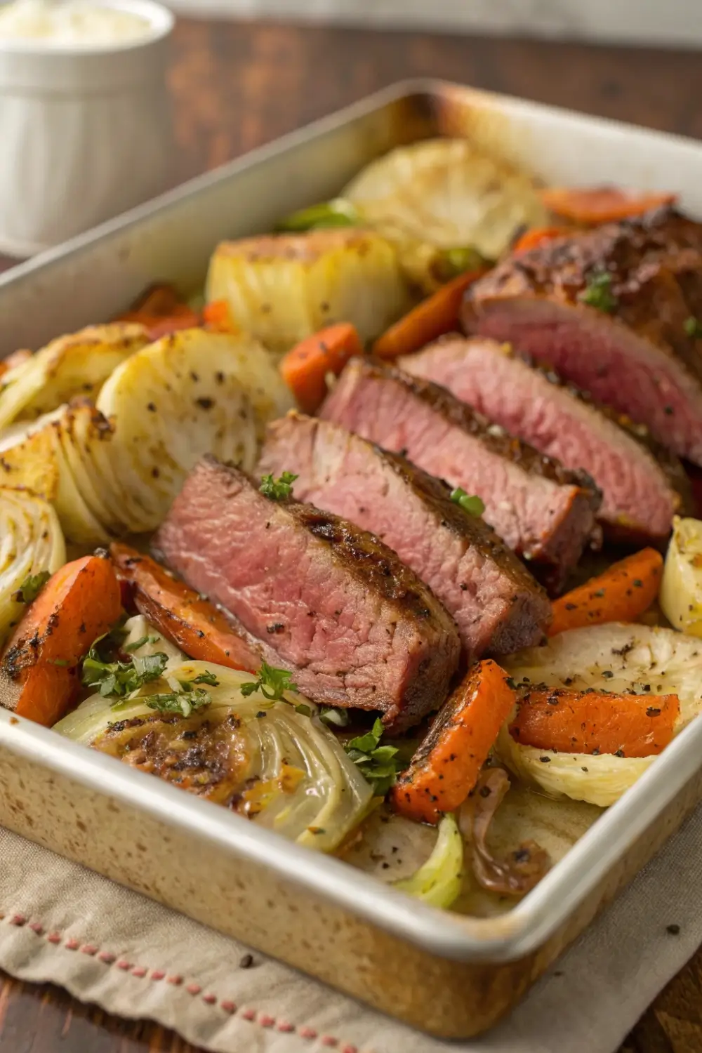Corned Beef and Cabbage Sheet Pan Dinner