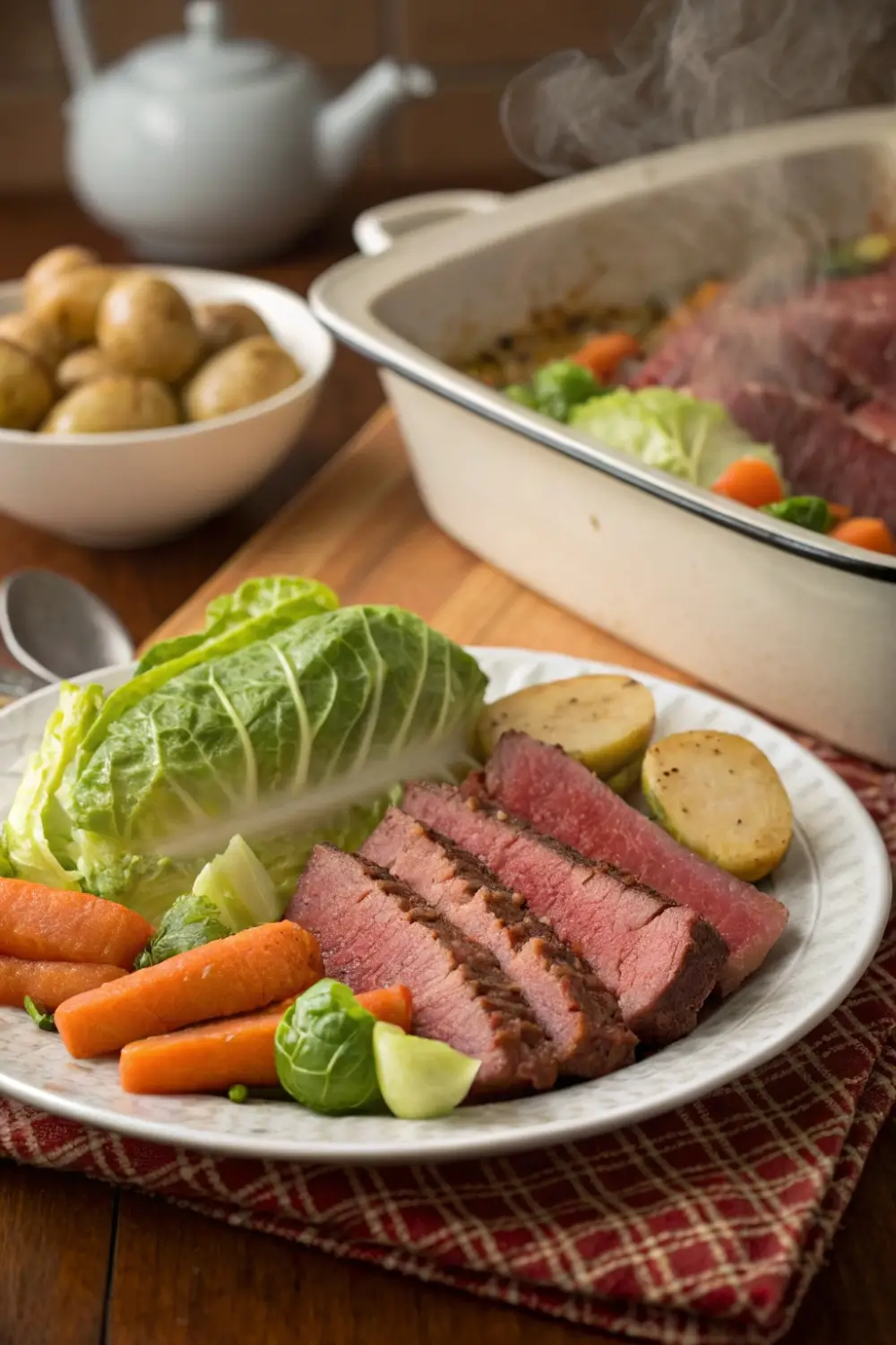 Easy Stovetop Corned Beef Cabbage Family Meal