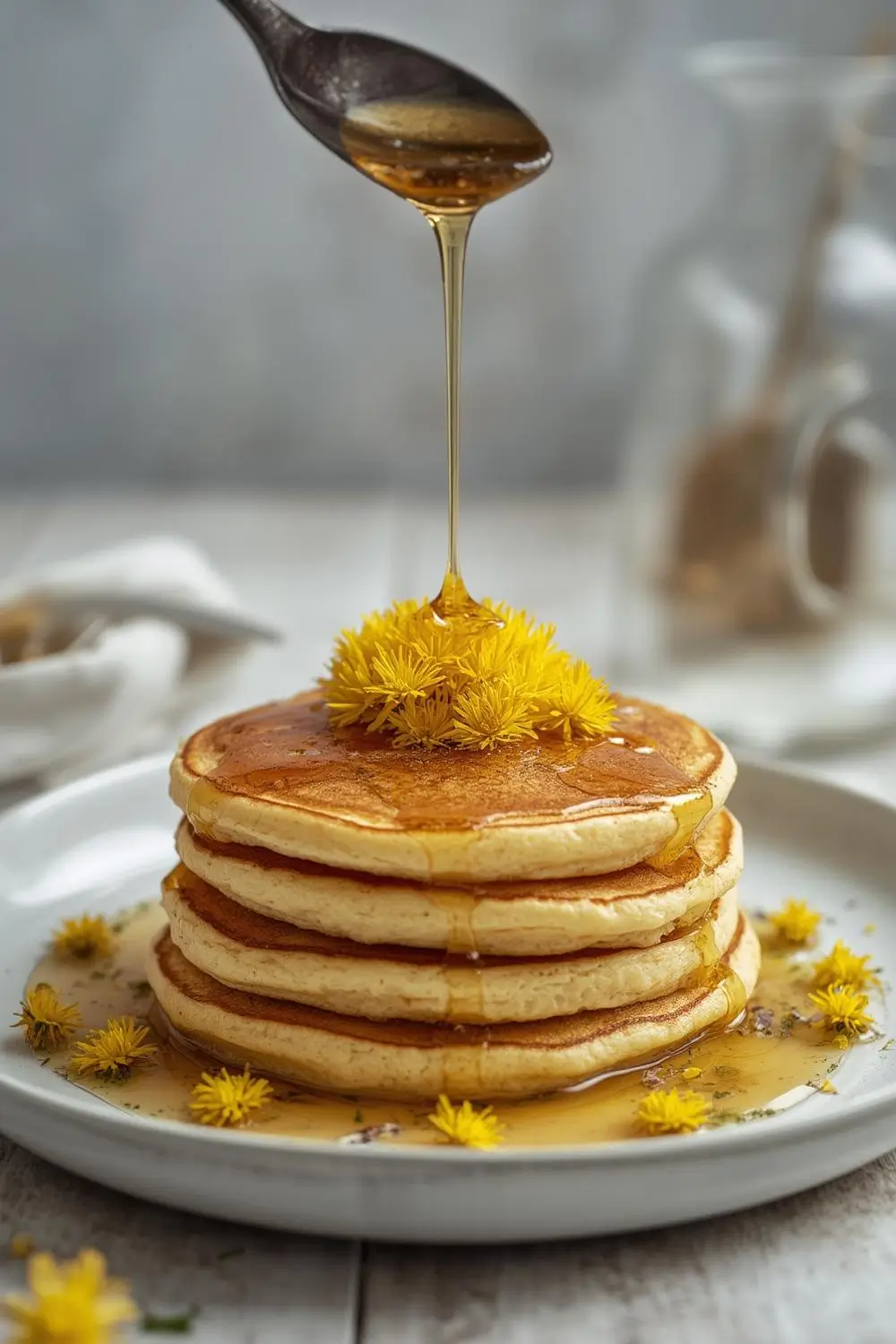 Sweet & Natural Dandelion Blossom Pancake Syrup
