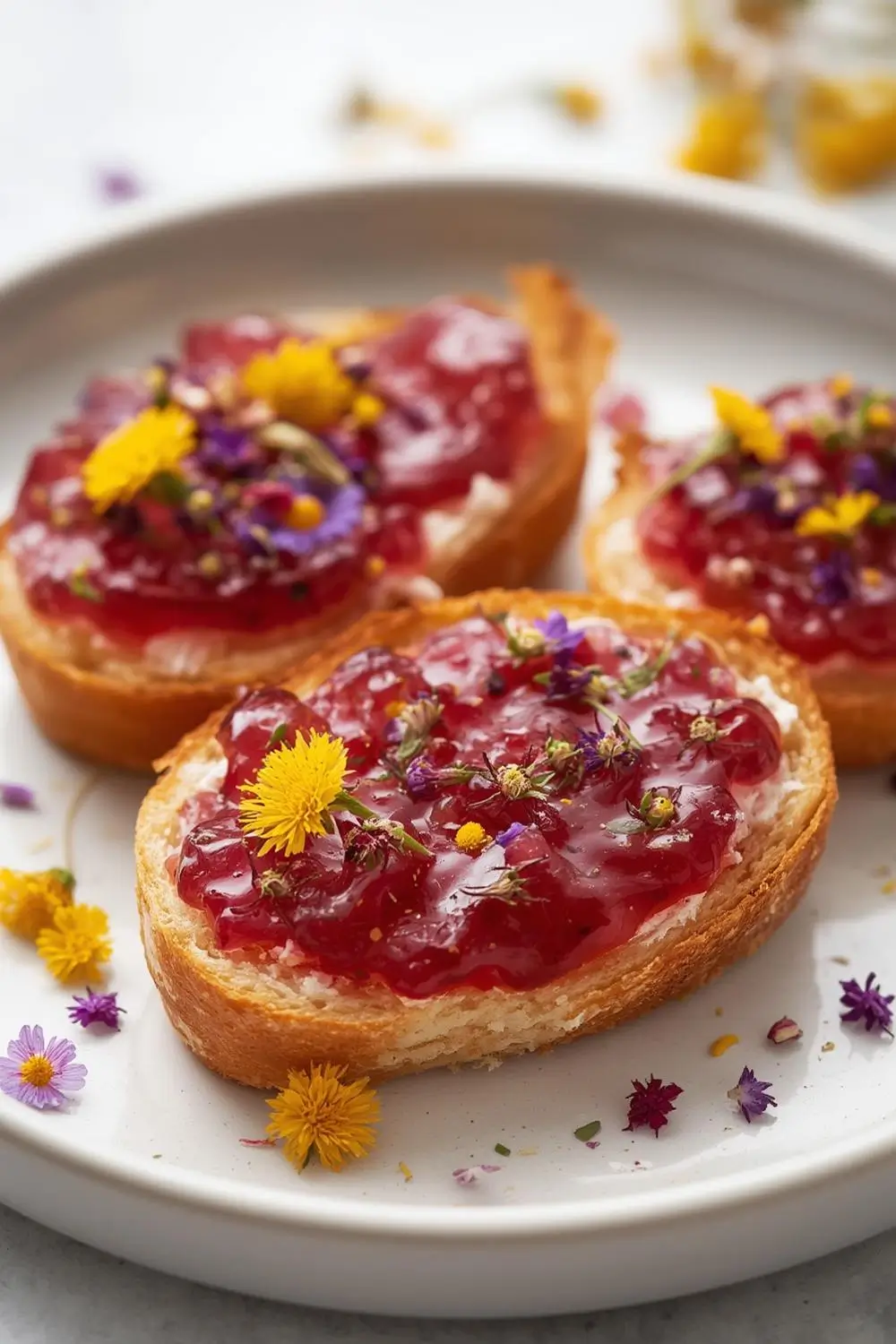 Sweet Floral Dandelion Jelly Spread