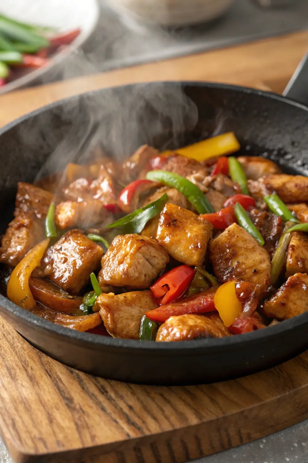 Teriyaki Chicken Stir Fry Summer Dinner